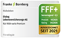 Franke und Bornberg FFF+ für RISK-vario Premium