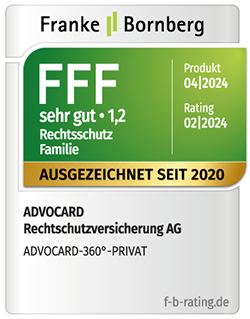 ADVOCARD Franke und Bornberg FFF Privat 01 2022